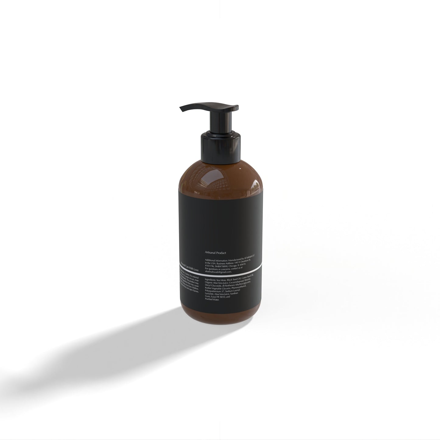 Sea Moss & Black Seed Oil Beard Cleanser/Shampoo