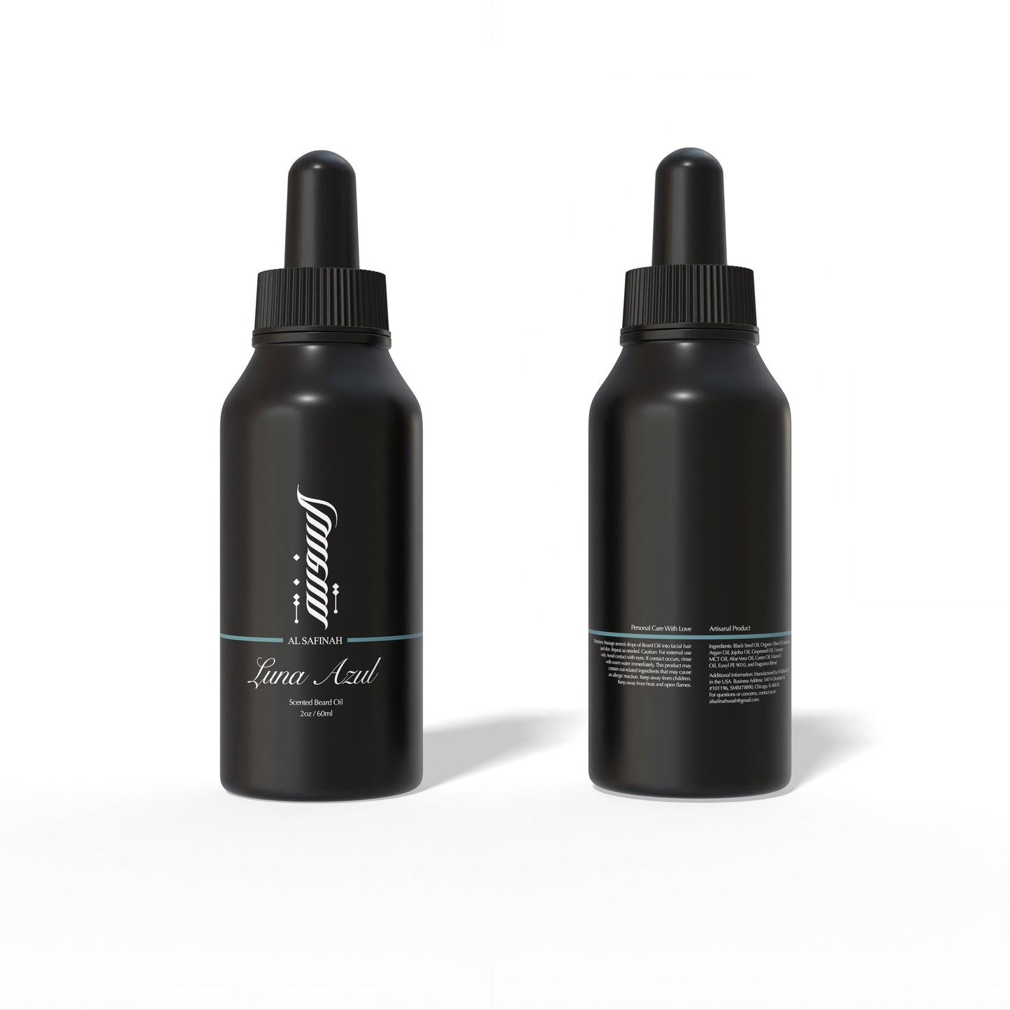 Luna Azul "Blue Moon" - Beard Oil (Inspired by a popular fragrance)